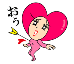 Love message of SEXY HEART Girl Vol.2 sticker #6847753