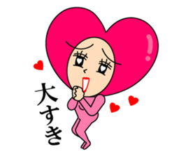 Love message of SEXY HEART Girl Vol.2 sticker #6847755