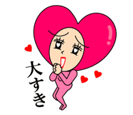 Love message of SEXY HEART Girl Vol.2 sticker #6847755