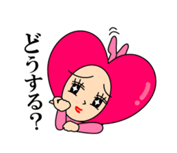 Love message of SEXY HEART Girl Vol.2 sticker #6847760