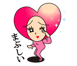 Love message of SEXY HEART Girl Vol.2 sticker #6847762