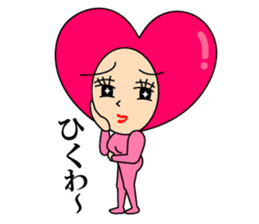 Love message of SEXY HEART Girl Vol.2 sticker #6847768