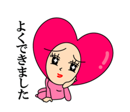 Love message of SEXY HEART Girl Vol.2 sticker #6847770