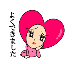 Love message of SEXY HEART Girl Vol.2 sticker #6847770