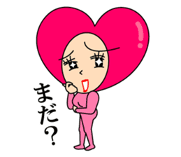 Love message of SEXY HEART Girl Vol.2 sticker #6847773