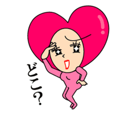 Love message of SEXY HEART Girl Vol.2 sticker #6847774