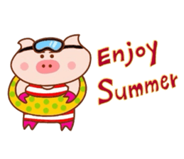 Butakun ni natsugakita! sticker #6847883