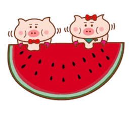 Butakun ni natsugakita! sticker #6847900