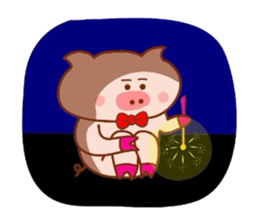 Butakun ni natsugakita! sticker #6847904