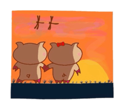 Butakun ni natsugakita! sticker #6847910