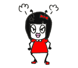 sweet devil-chan sticker #6848659