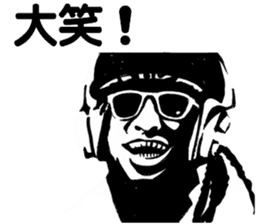 Rapper Sticker(traditional Chinese) sticker #6849473