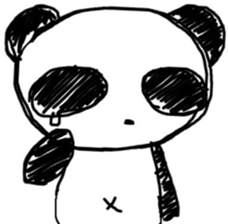 sloppy pannda sticker #6849560