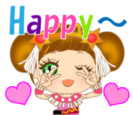 with happiness and smiles.for the earth sticker #6849795