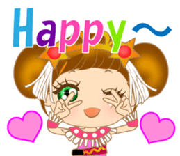 with happiness and smiles.for the earth sticker #6849795