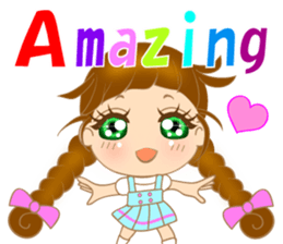 with happiness and smiles.for the earth sticker #6849797