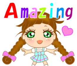 with happiness and smiles.for the earth sticker #6849797