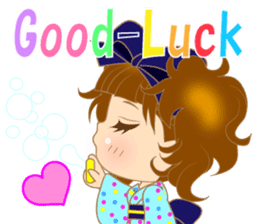 with happiness and smiles.for the earth sticker #6849807