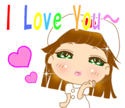 with happiness and smiles.for the earth sticker #6849814