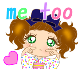 with happiness and smiles.for the earth sticker #6849815