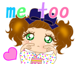 with happiness and smiles.for the earth sticker #6849815