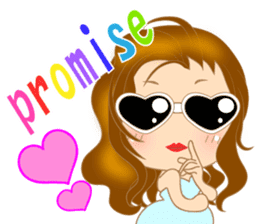 with happiness and smiles.for the earth sticker #6849828