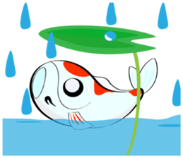 Fancy carp sticker #6850045