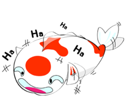 Fancy carp sticker #6850055