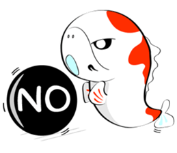 Fancy carp sticker #6850063