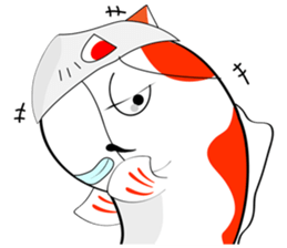 Fancy carp sticker #6850065