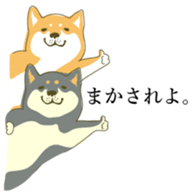 the Japanese dog KOUME 2 sticker #6850597