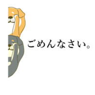 the Japanese dog KOUME 2 sticker #6850609