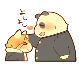 Lesser panda and Panda2 sticker #6850809