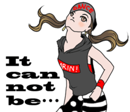 Life of Dancer english sticker #6850953