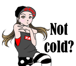 Life of Dancer english sticker #6850955