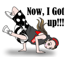 Life of Dancer english sticker #6850957