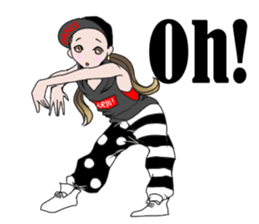 Life of Dancer english sticker #6850966