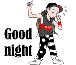 Life of Dancer english sticker #6850968