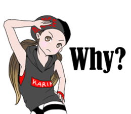 Life of Dancer english sticker #6850979