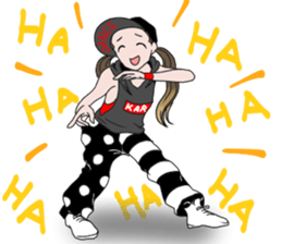 Life of Dancer english sticker #6850982