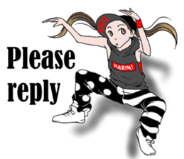 Life of Dancer english sticker #6850985