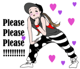 Life of Dancer english sticker #6850990