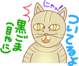 Cat true story 1 (Japanese) sticker #6851231