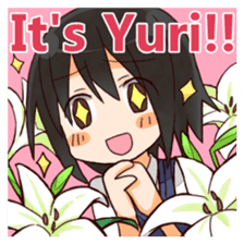 Yuri-ish Stickers English sticker #6851286