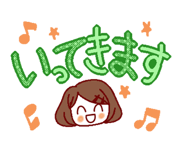 Large letters stickers sticker #6851448