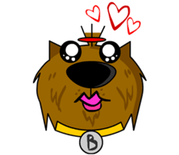 BP-Bankpan Funny Yorkie sticker #6851608