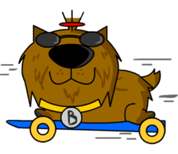 BP-Bankpan Funny Yorkie sticker #6851644