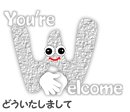 Talkative the alphabet sticker #6851700