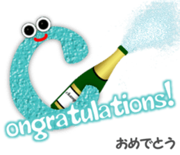 Talkative the alphabet sticker #6851717