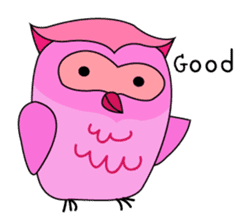 owl always love you sticker #6852001